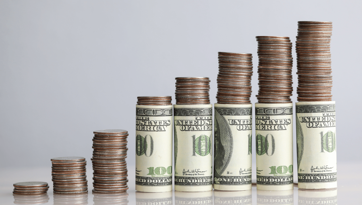 array of coins in increasing amount