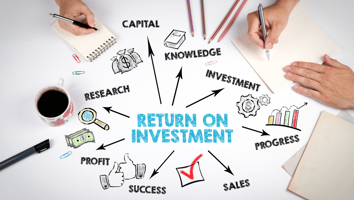 Illustration on the processes involved to get ROI