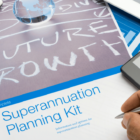 cover page entitled Superannuation Planning Kit